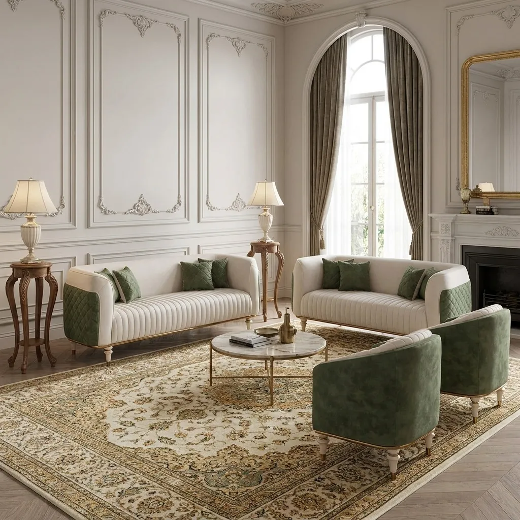 مبل راحتی هفت نفره مبل ایران استیل مدل کویین