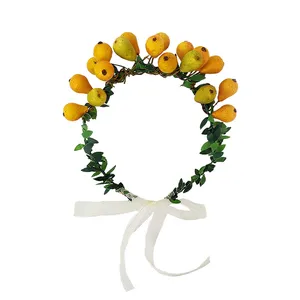 تاج مو دخترانه مدل گلابی کد M123