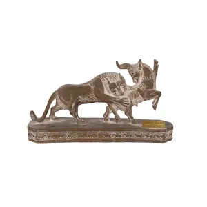تندیس مدل جنگ شیر و گاو کد 126