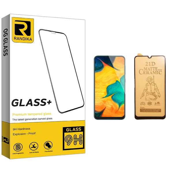 محافظ صفحه نمایش سرامیکی راندیکا مدل GLD مناسب برای گوشی موبایل سامسونگ Galaxy A30