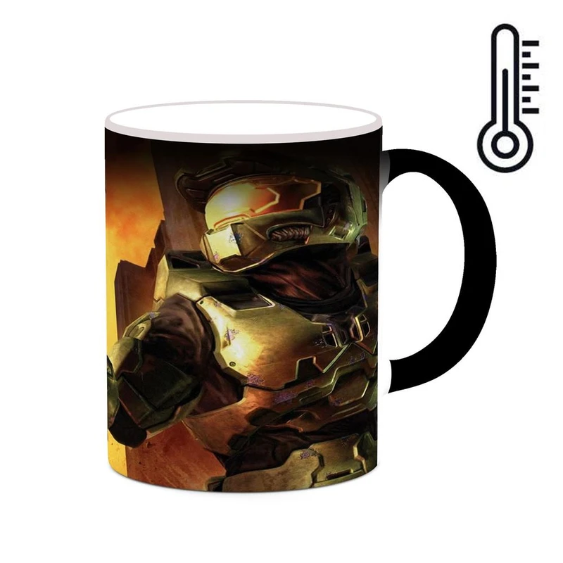 ماگ حرارتی کاکتی مدل بازی هالو Halo 2 کد mgh29017