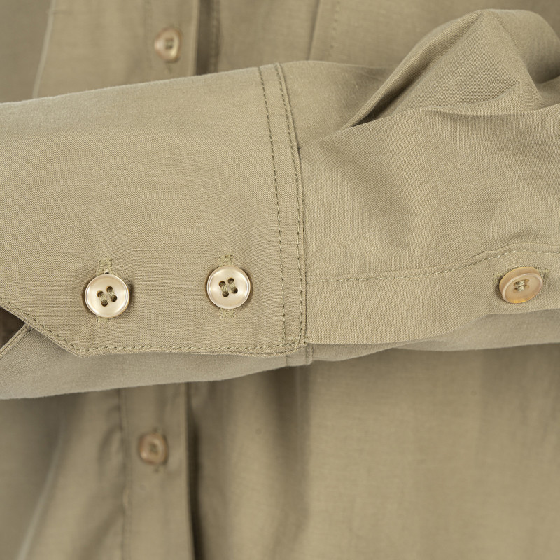 شومیز آستین بلند زنانه سرژه مدل 207338 رنگ سدری