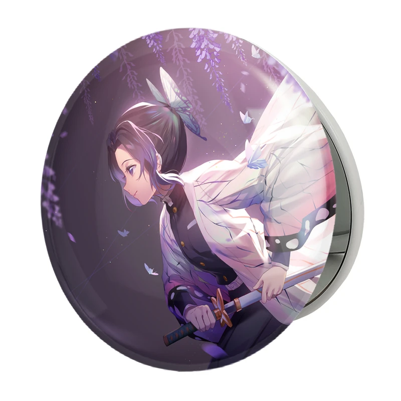 آینه جیبی خندالو طرح شینوبو کوچو انیمه شیطان کش مدل تاشو کد 27042 