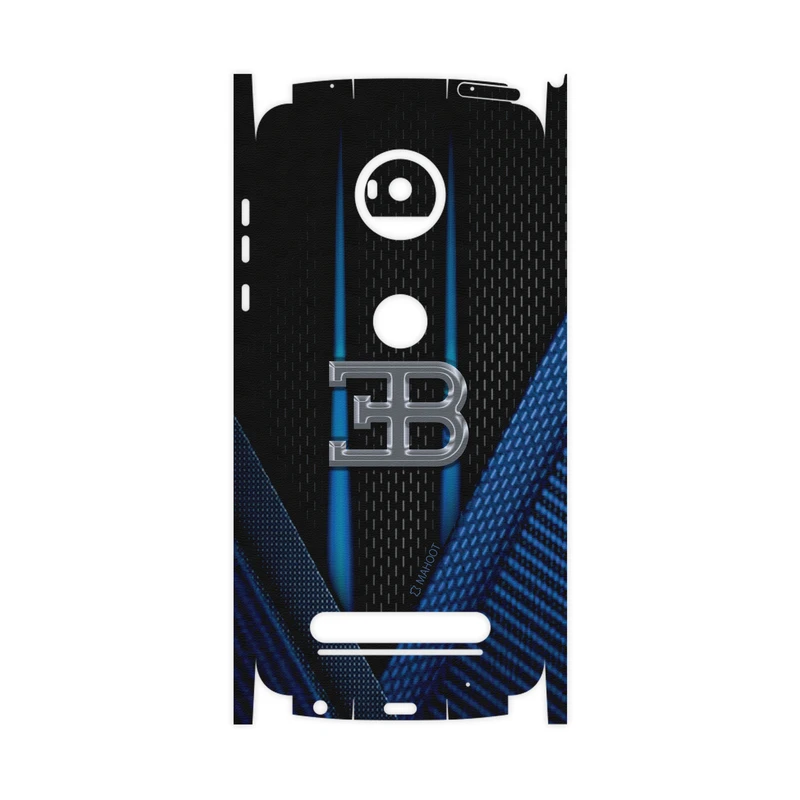 برچسب پوششی ماهوت مدل BUGATTI-FullSkin مناسب برای گوشی موبایل موتورولا Moto Z2 Play