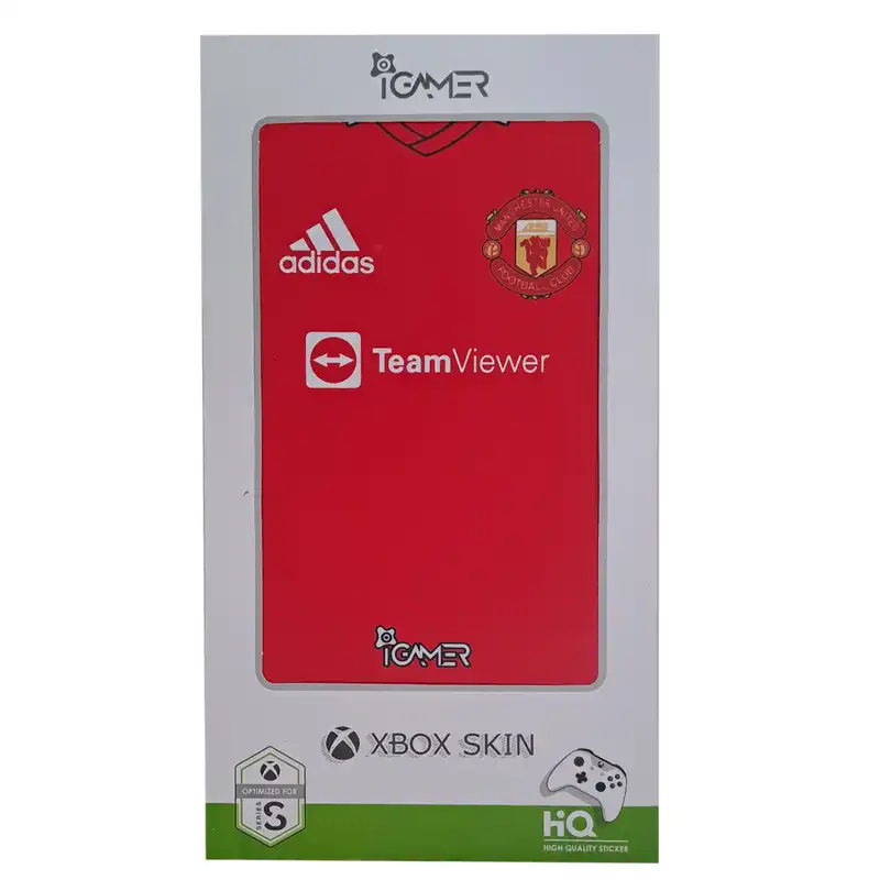 برچسب کنسول بازی ایکس باکس سری S آیگیمر طرح منچستر یونایتد مدل Skins008 مجموعه 3 عددی