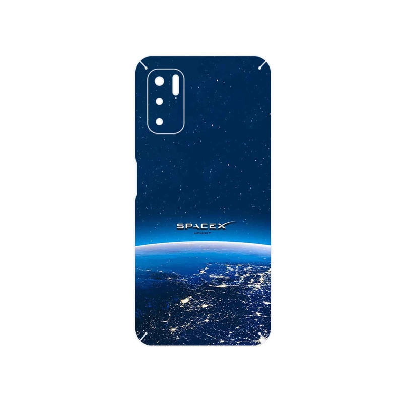 برچسب پوششی ماهوت مدل Space X مناسب برای گوشی موبایل شیائومی Redmi Note 10 5G