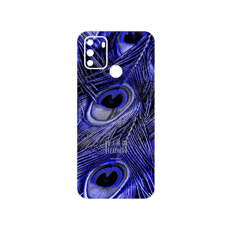 برچسب پوششی ماهوت مدل Purple Feather مناسب برای گوشی موبایل جی پلاس S10 2022