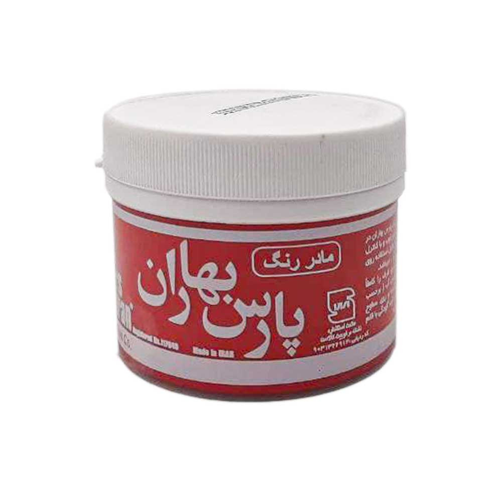 مادررنگ پلاستیک قرمز پارس بهاران کد 3231 وزن 500 گرم مادررنگ پلاستیک قرمز پارس بهاران کد 3231 وزن 500 گرم