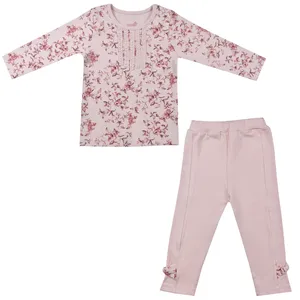 ست تی شرت و شلوار نوزادی پوشیران مدل نارنج