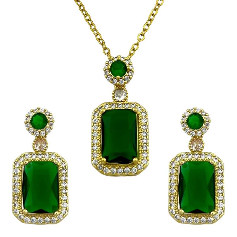 نیم ست زنانه مدل مربع کد M4191