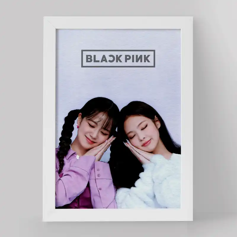 تابلو خندالو مدل جنی و جیسو گروه بلک پینک کد 16735