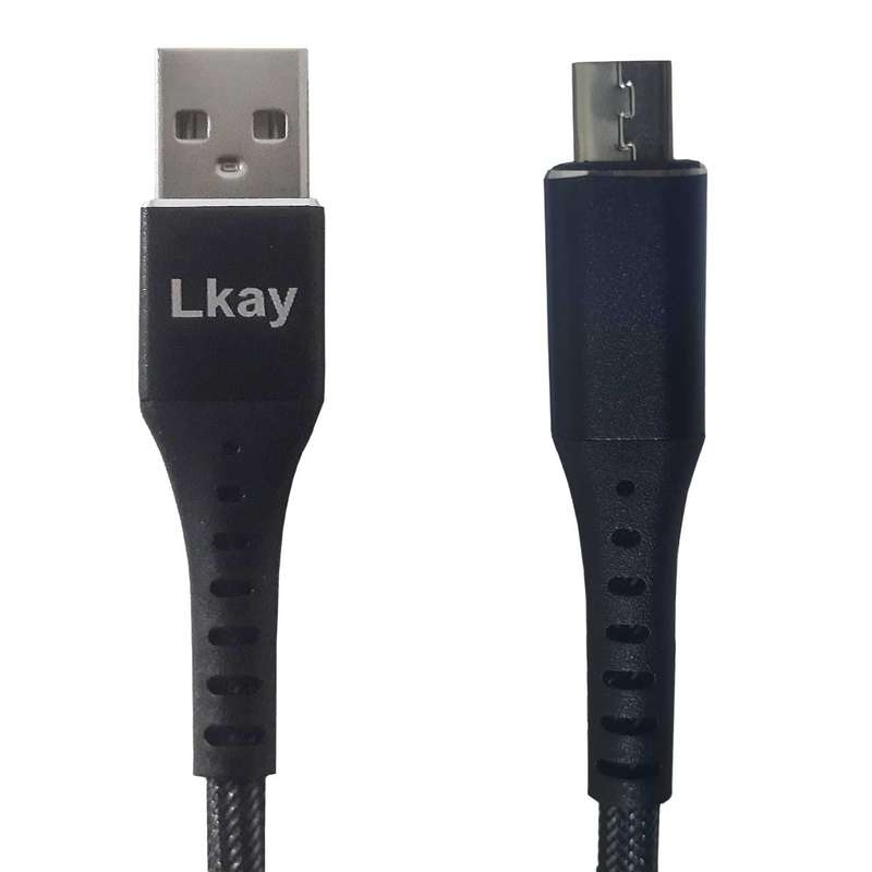 کابل تبدیل USB به microUSB الکای مدل Fastel-h90 طول 1 متر