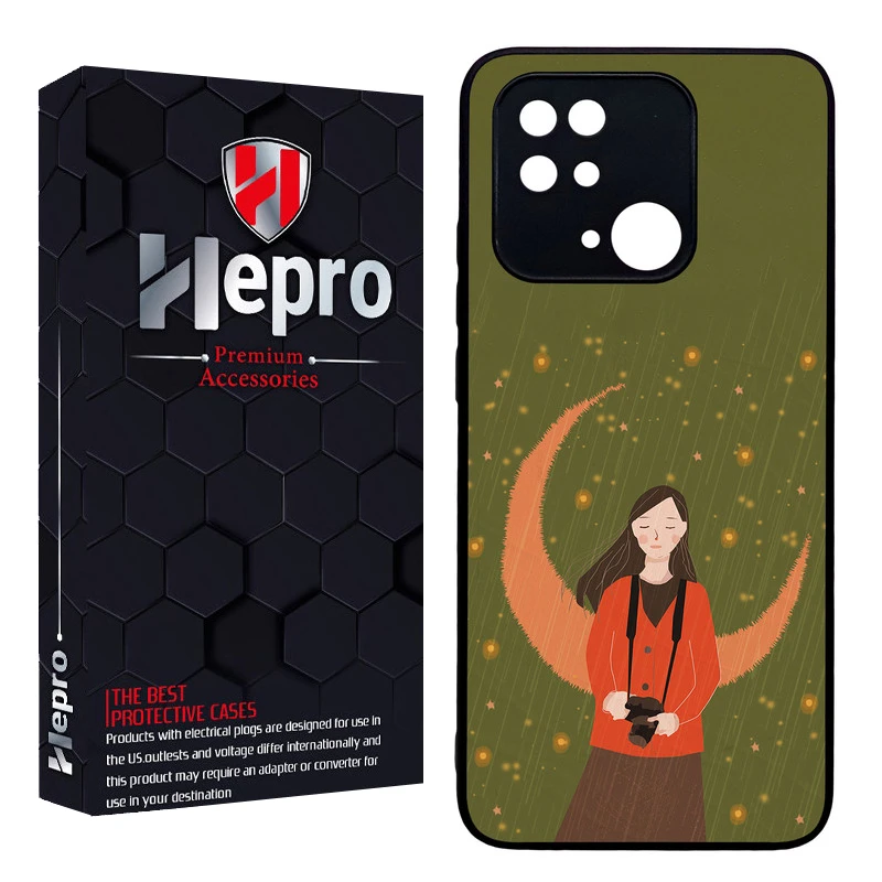 کاور هپرو طرح فانتزی مدل TPU مناسب برای گوشی موبایل شیائومی Poco C40