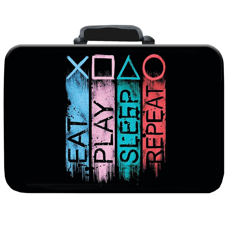 کیف حمل کنسول پلی استیشن 5 مدل EAT, PLAY, SLEEP, REPEAT