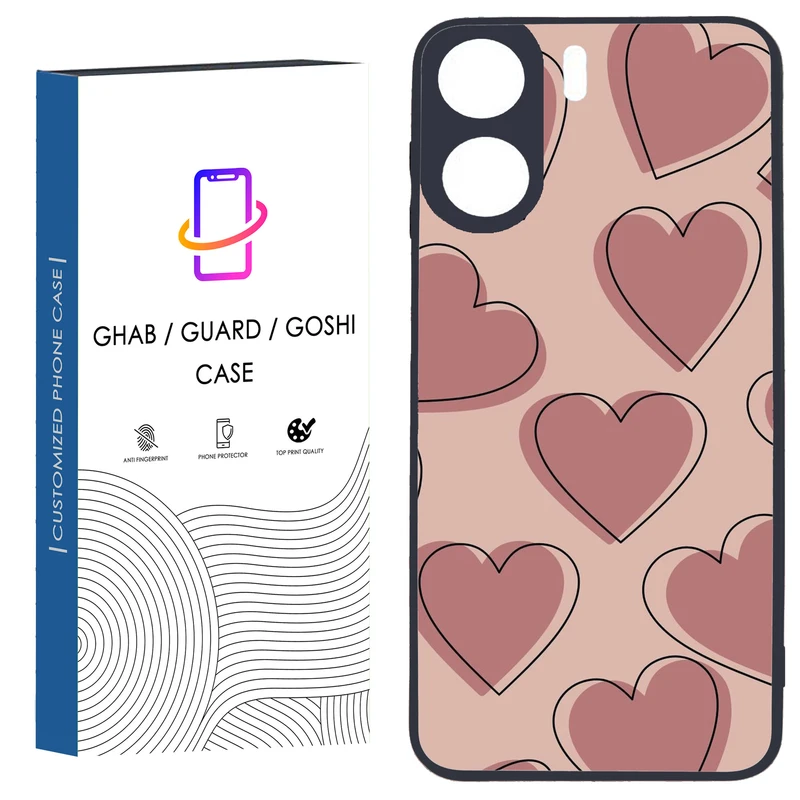 کاور قاب گارد گوشی طرح دخترانه کد 31 - TPU مناسب برای گوشی موبایل شیائومی Redmi 13C / Poco C65