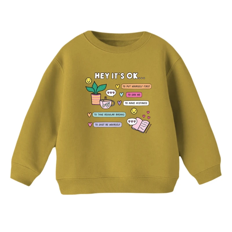 سویشرت بچگانه مدل نوشته رنگی کد 3 