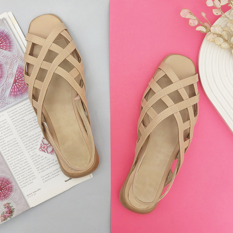 صندل زنانه مدل بهار کد BAH-CRM