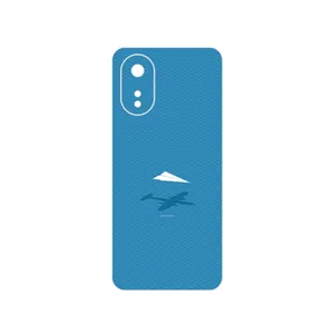 MAHOOT Minimal Paper Airplane Cover Sticker for Oppo A38