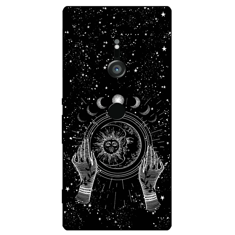 کاور مگافون طرح ماه و خورشید مدل 1892 مناسب برای گوشی موبایل سونی Xperia XZ3
