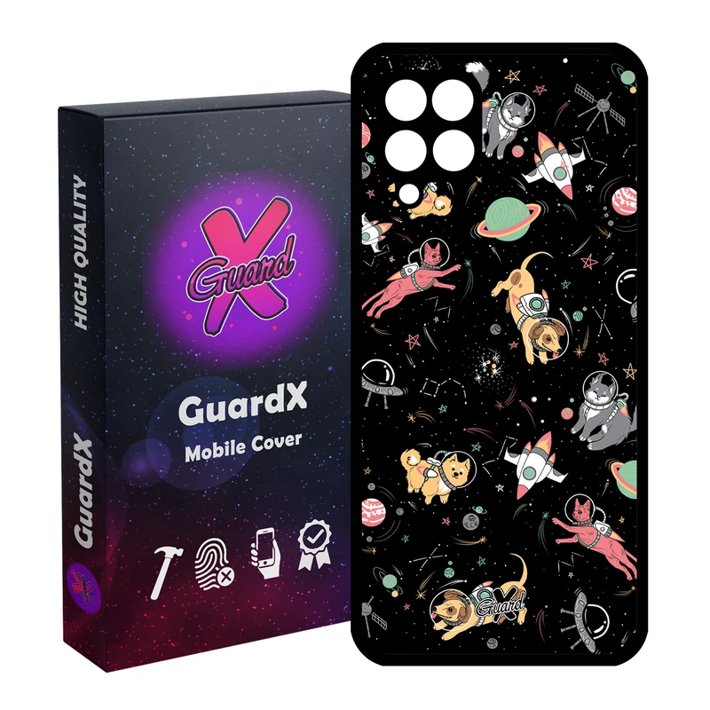 کاور گارد ایکس طرح Pet مدل Glass10157 مناسب برای گوشی موبایل سامسونگ Galaxy A22 4G