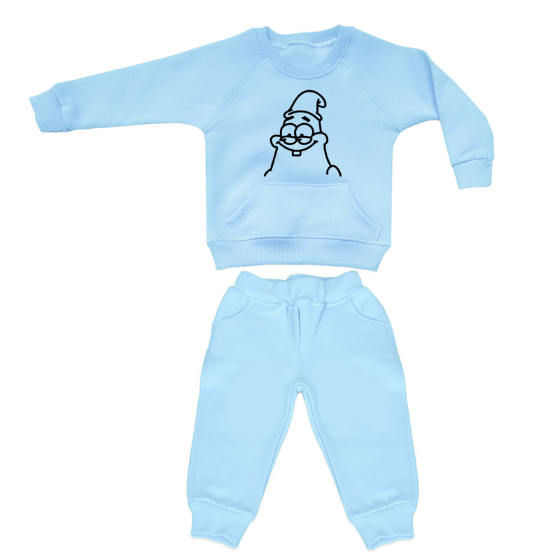 ست سویشرت و شلوار پسرانه مدل KIDS0054-S&J-BBD