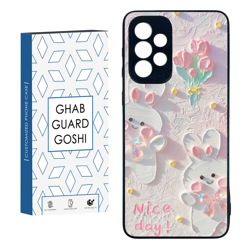 کاور قاب گارد گوشی طرح گل کد TPU-214 مناسب برای گوشی موبایل سامسونگ  GALAXY A33  