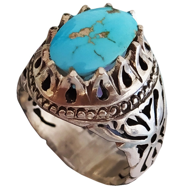 انگشتر نقره مردانه کد B1018