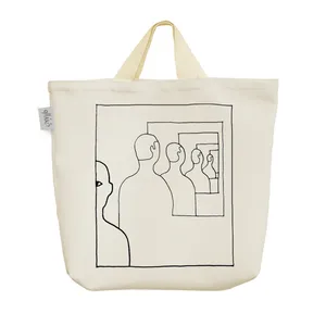 ساک خرید خندالو مدل نقاشی آینه کد 5195