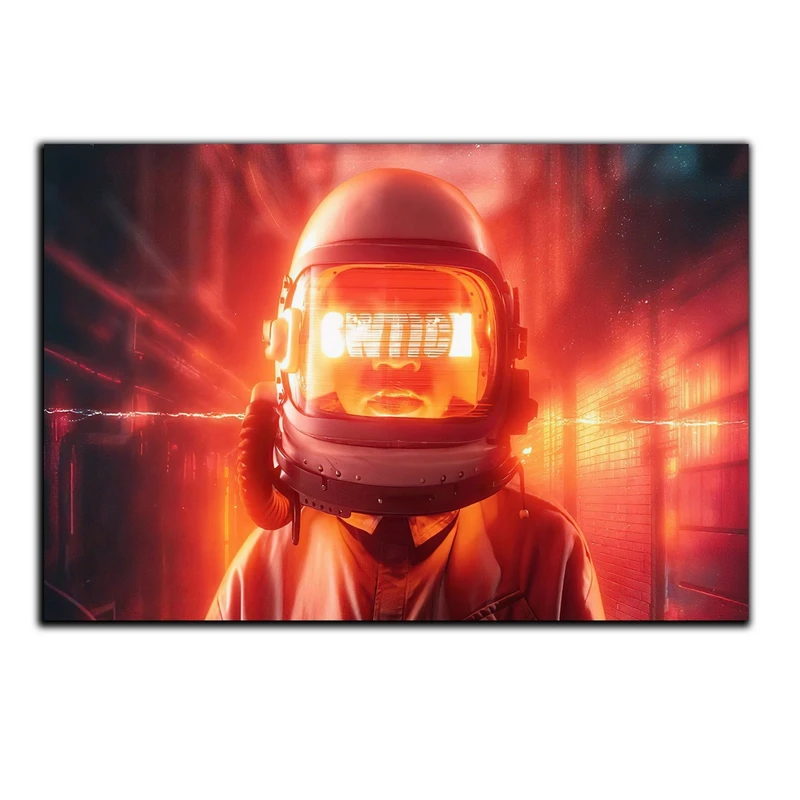 تابلو شاسی بکلیت طرح فضانورد آتشین مدل SH-S5378