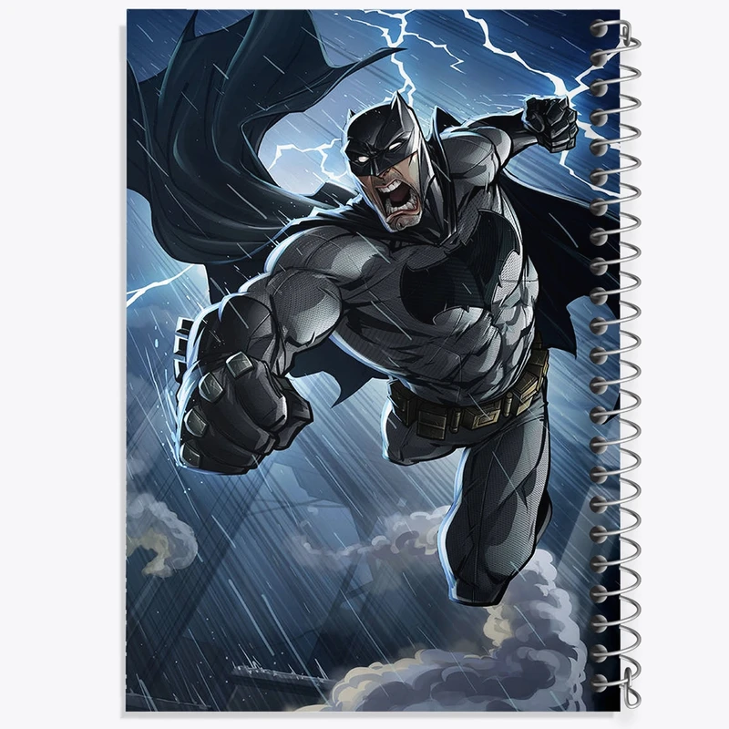 دفتر شطرنجی 50 برگ خندالو مدل بتمن کد F2045