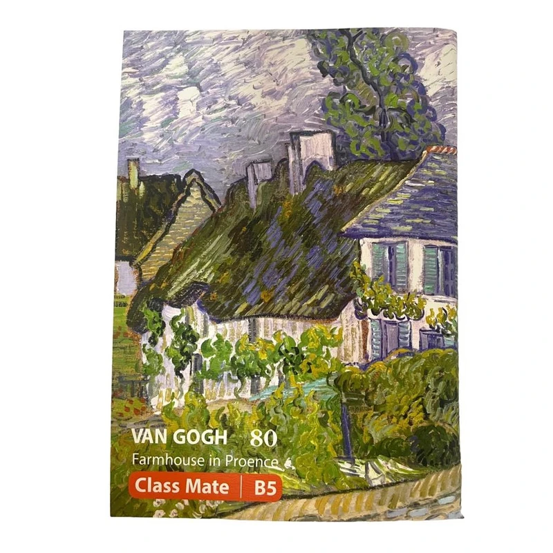 دفتر مشق 80 برگ مدل ونگوک طرح بهار