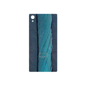 MAHOOT Turquoise feathers Cover Sticker for Sony Xperia Z5