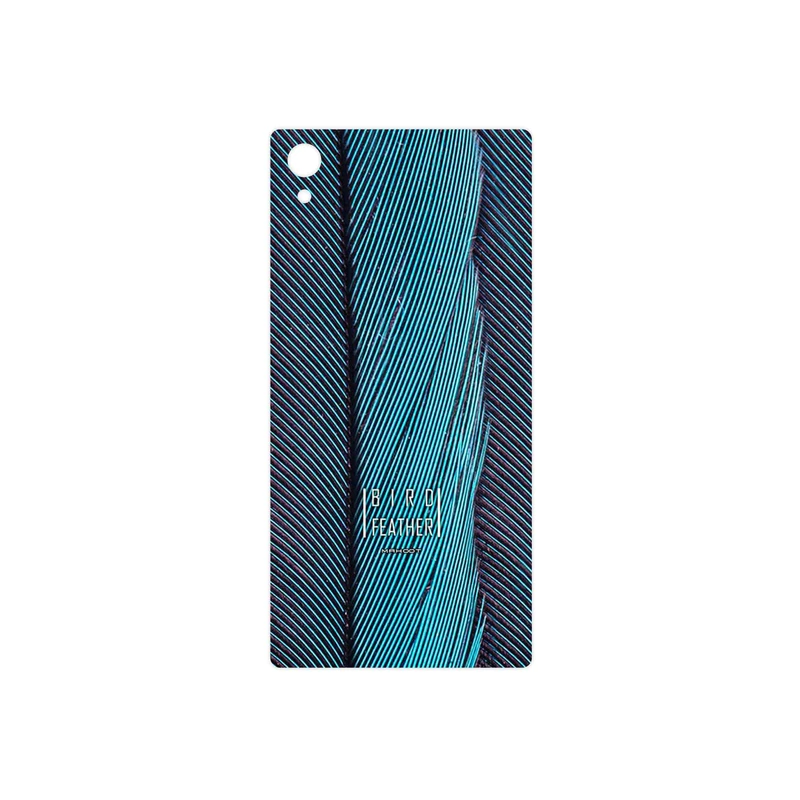 برچسب پوششی ماهوت مدل Turquoise feathers مناسب برای گوشی موبایل سونی Xperia Z5