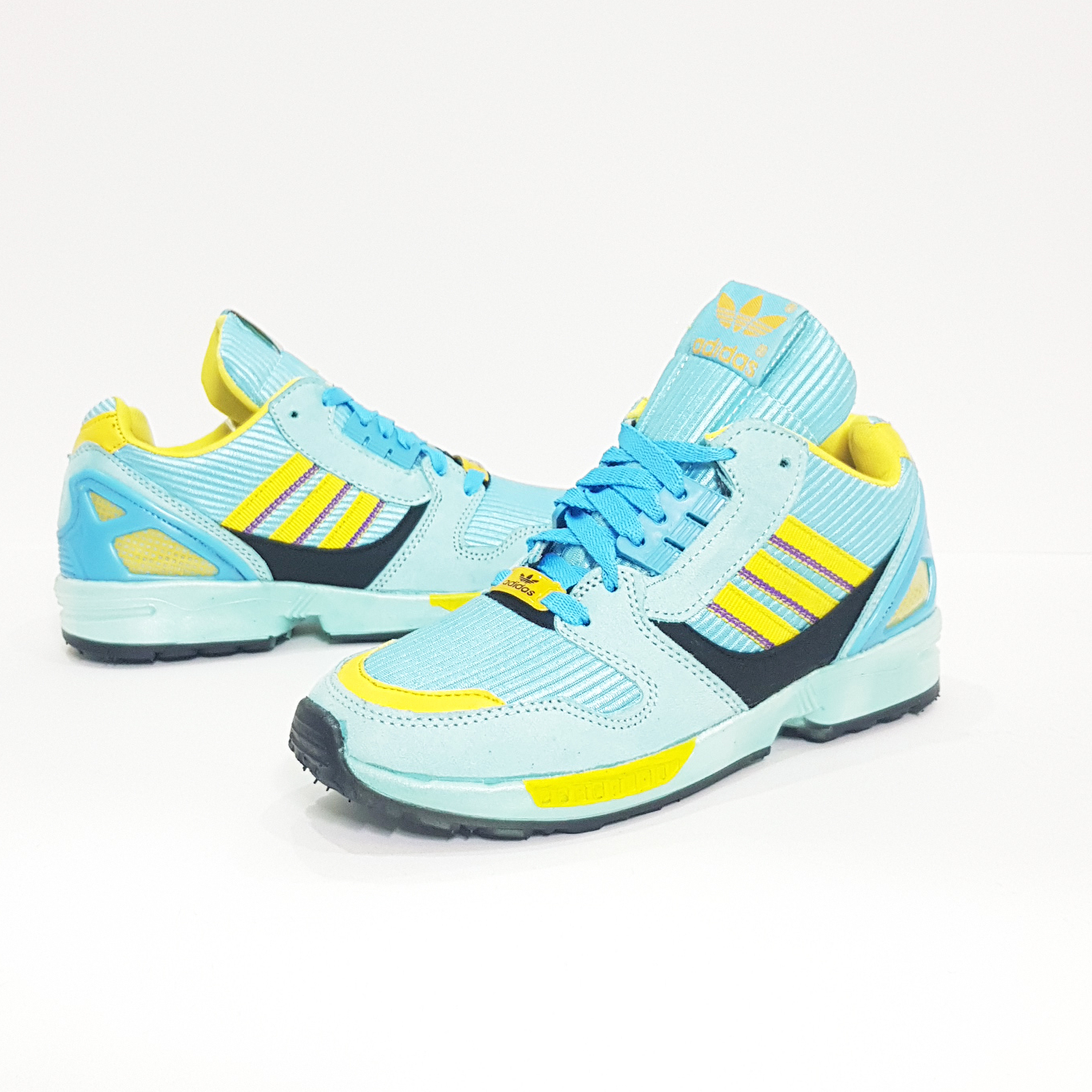 کفش پیاده روی مدل ZX 8000 AQUA LIGHT 2021 رنگ آبی