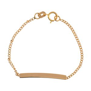 دستبند طلا 18 عیار دخترانه مایا ماهک مدل MB1050