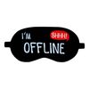 چشم بند خواب مدل کمپرس دار طرح offline
