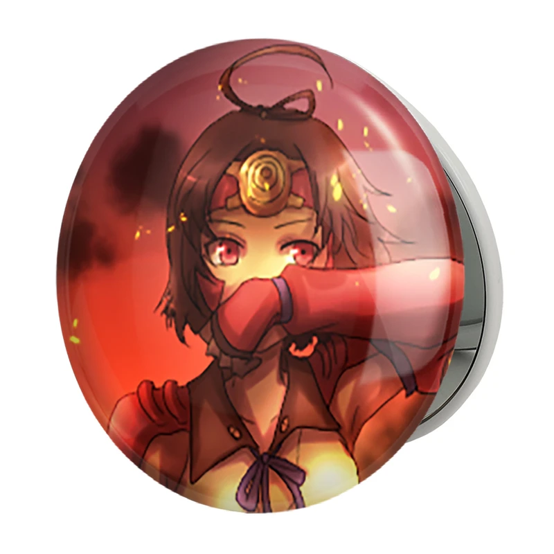 آینه جیبی خندالو طرح مومی انیمه کابانری (Kabaneri) مدل تاشو کد 35957