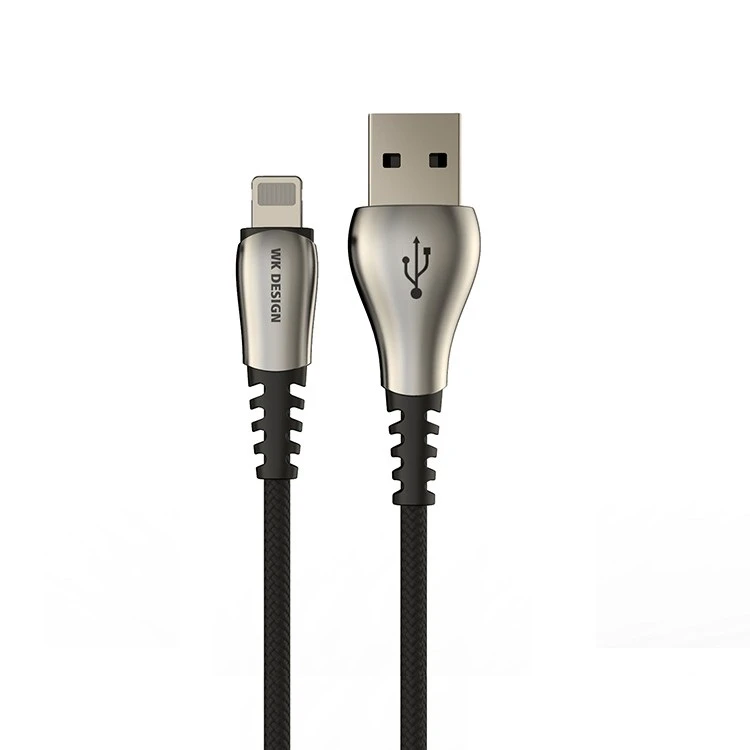 کابل تبدیل USB به لایتنینگ دبلیو کی مدل MAGOS طول 1 متر