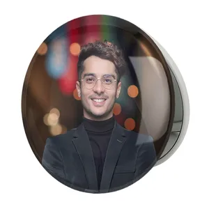 آینه جیبی خندالو طرح ساعد سهیلی مدل تاشو کد 6312 