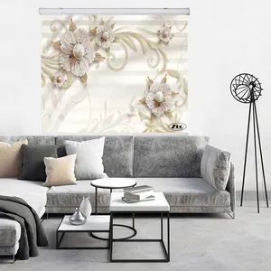 پرده زبرا زیو کد 3D1220 سایز 150x200 سانتی متر