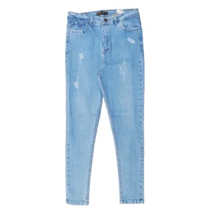 شلوار جین زنانه مدل جذب کد 17004 رنگ آبی