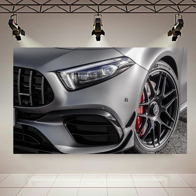 تابلو بوم طرح بنز مدل Mercedrs-A MG 45 S 4MATIC کد AR2793