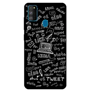 Megafone Social Media 1898 Cover For Samsung Galaxy M21 / M30 S