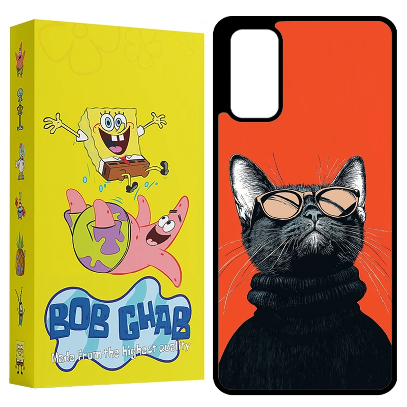 کاور باب قاب طرح گربه مدل BCPS20 مناسب برای گوشی موبایل سامسونگ Galaxy S20
