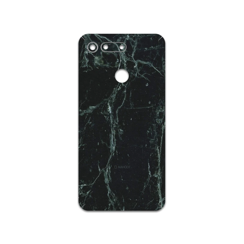 برچسب پوششی ماهوت مدل Graphite-Green-Marble مناسب برای گوشی موبایل آنر View 20