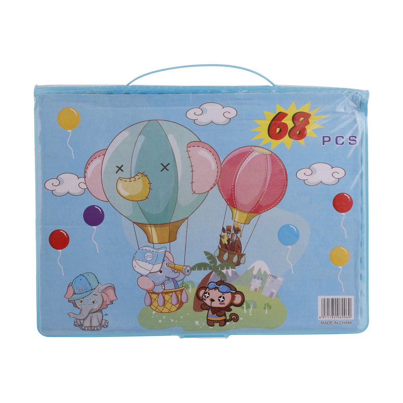 بسته رنگ آمیزی مدل EM مجوعه 68 عددی