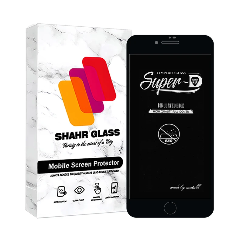 محافظ صفحه نمایش شهر گلس مدل SUPERPLUSNS مناسب برای گوشی موبایل اپل iPhone 7 / 8