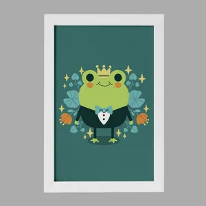 تابلو خندالو مدل قورباغه کد 29169