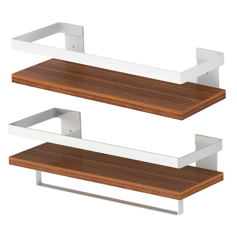 شلف دیواری مدل wooden-w بسته 2 عددی شلف دیواری مدل wooden-w بسته 2 عددی