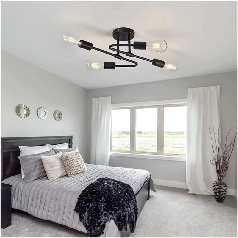 لوستر 4 شعله کد h42